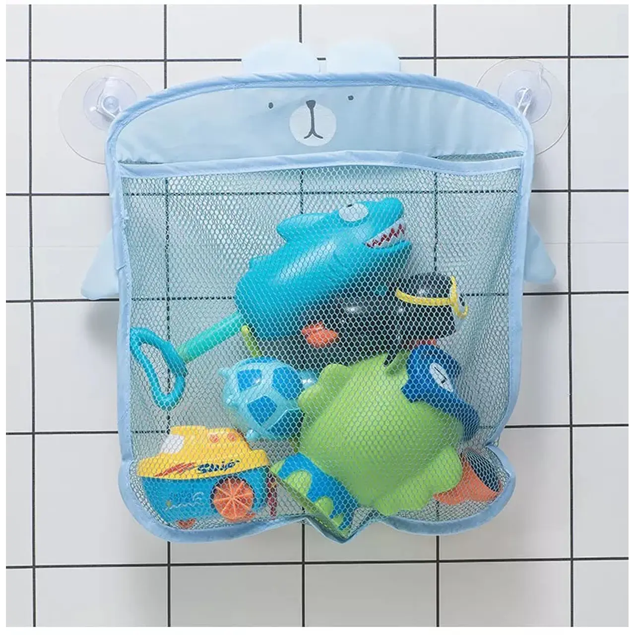 organizador de juguetes de baño