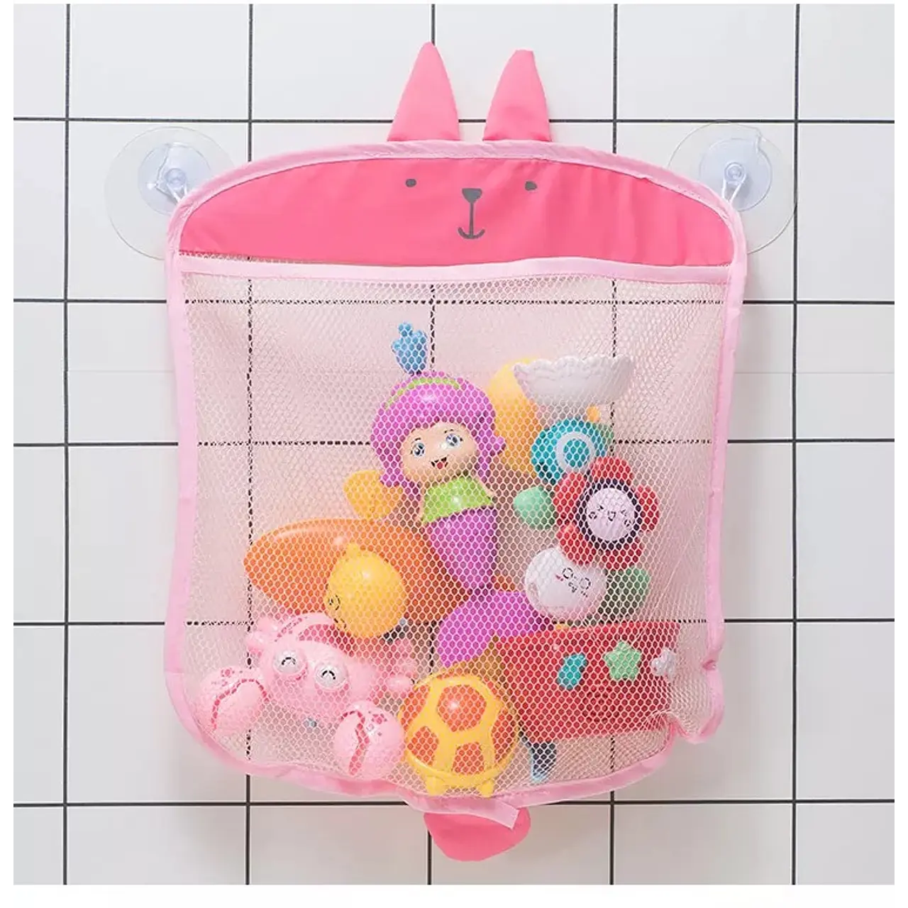 organizador de juguetes de baño